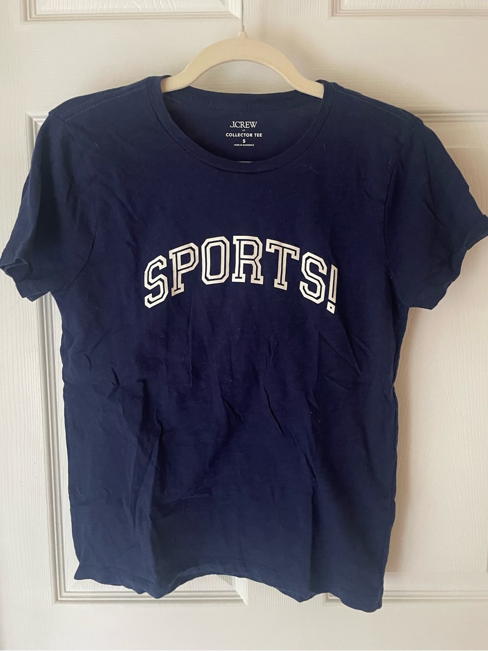 Cotton J. Crew “sports” Tee